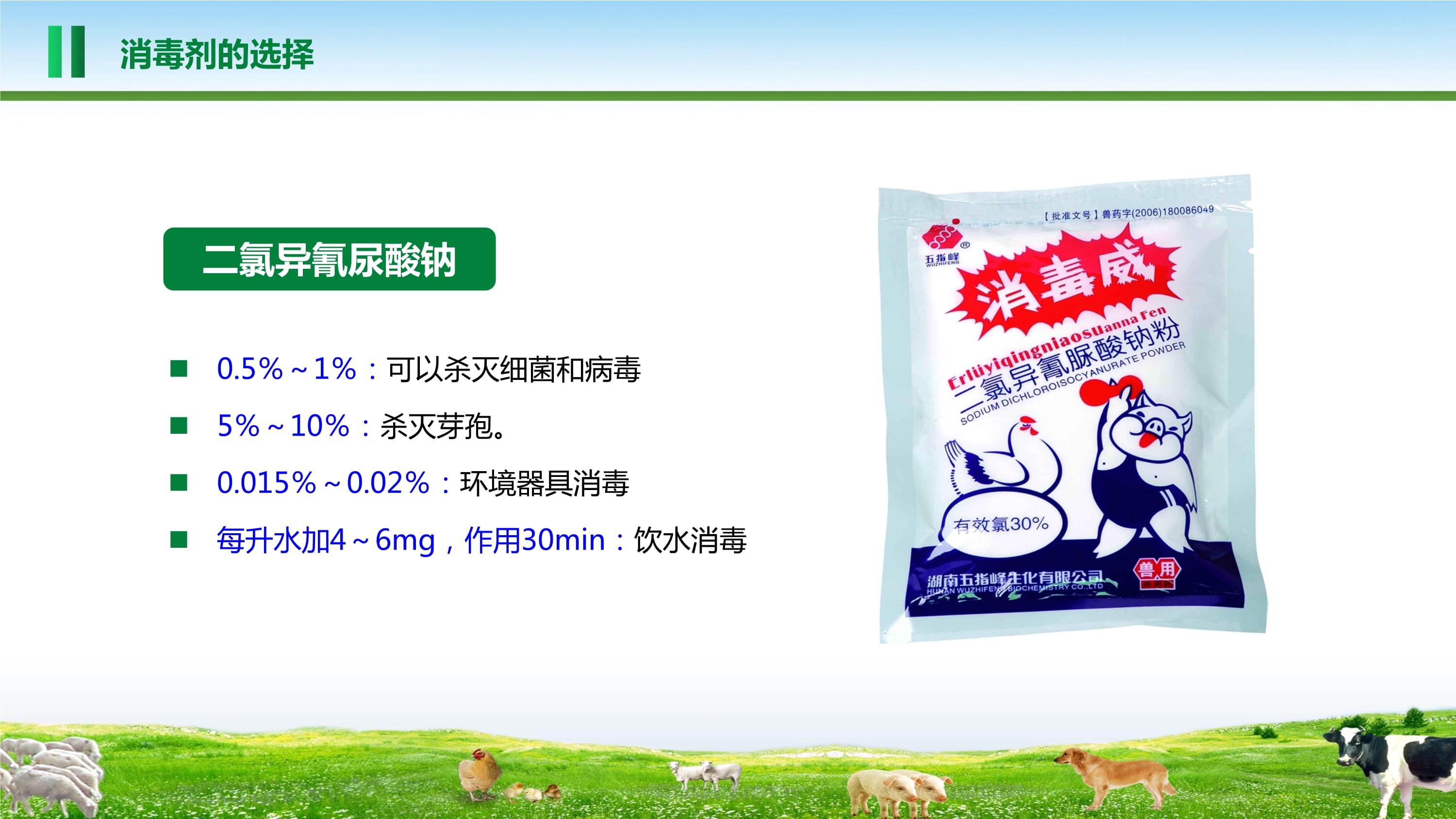 獸醫(yī)消毒技術(shù) 消毒劑的選擇、配制與醫(yī)療器械處理